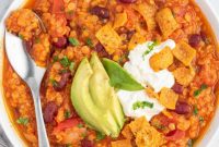 Hearty Plant-Based Lentil Chili