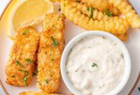 Guilt-Free Crispy Air Fryer Fish and Chips