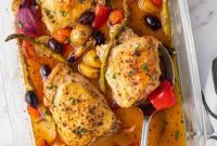 One-Pan Zesty Mediterranean Chicken