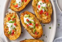 Crispy Air Fryer Potato Skins