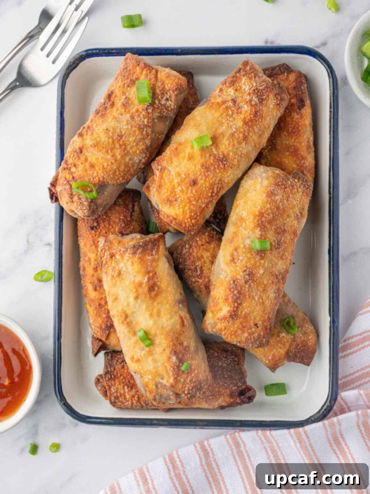 Golden Crispy Air Fryer Spring Rolls 1 featured 28898
