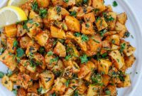 Crispy and Spicy Lebanese Potatoes