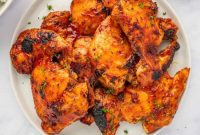 Perfectly Baked Boneless BBQ Chicken Thighs