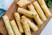 Crispy Savory Cheese Rolls