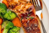 Air Fryer Teriyaki Salmon Perfection