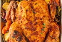 Golden Mediterranean Herb-Roasted Chicken