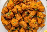 Golden Crispy Chicken Pakora