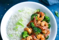 Sticky Teriyaki Shrimp