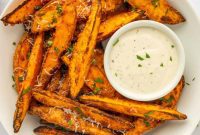 Crispy Air Fryer Sweet Potato Wedges