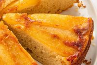 Caramelized Pear Crown Cake