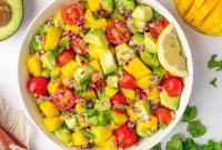 Tropical Avocado Mango Salad
