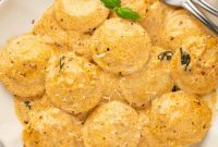 Decadent Four Cheese Ravioli