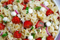 Garden Fresh Caprese Pasta Salad