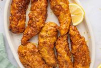 Zesty Lemon Pepper Chicken Strips