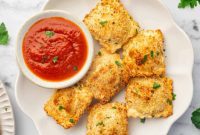 Crispy Air Fried Ravioli