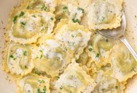 Emerald Ricotta Pasta Pillows