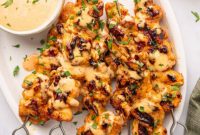 Dynamite Chicken Skewers