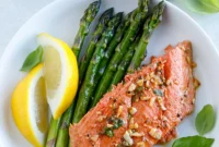 Glazed Honey Garlic Salmon
