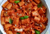 Creamy Roasted Red Pepper Pasta