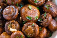 Mushrooms Roasted in Garlic Butter