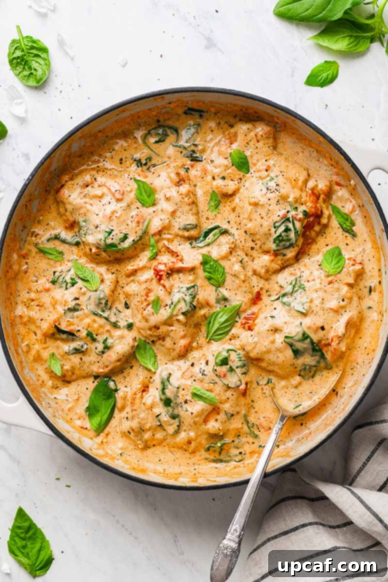 Velvety Sun-Dried Tomato Chicken Thighs 1 featured 5882