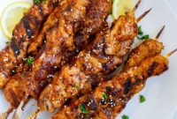 Seoul Street Chicken Skewers