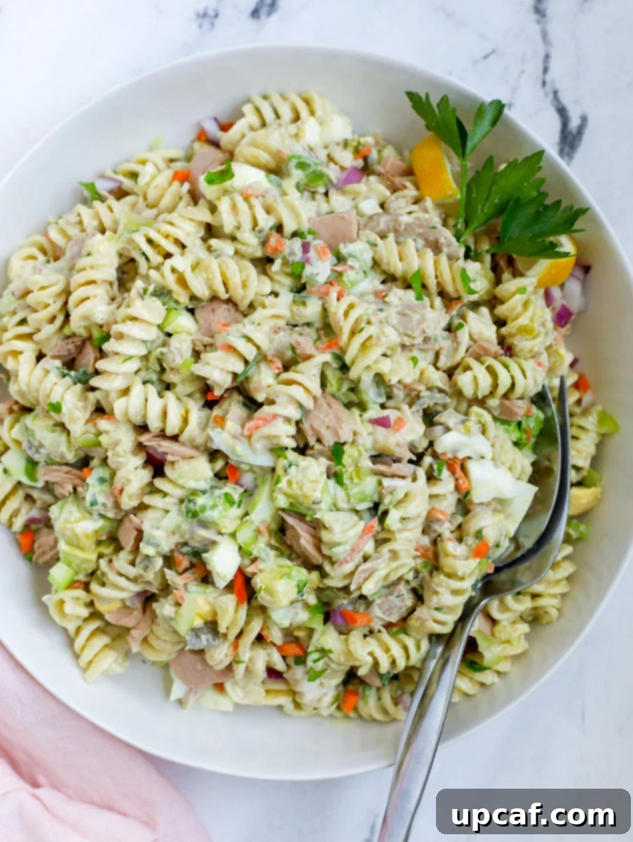 The Ultimate Tuna Pasta Salad 1 featured 8115