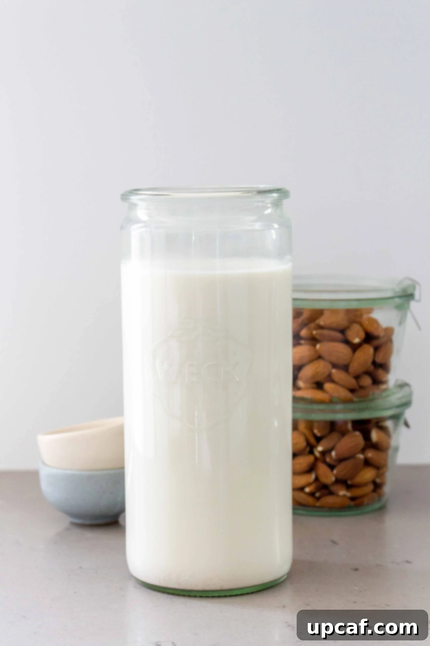 Fresh Almond Milk From Scratch 1 featured 9094