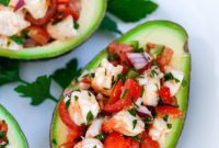 Zesty Shrimp Avocado Boats