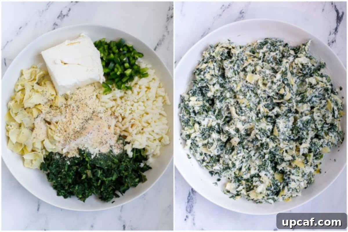 Creamy Spinach Artichoke Stuffed Chicken 5 spinach and artichoke stuffing