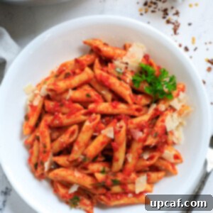 Raging Inferno Pasta 13 Bowl of spicy arrabbiata.