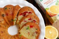 Zesty Holiday Fruitcake