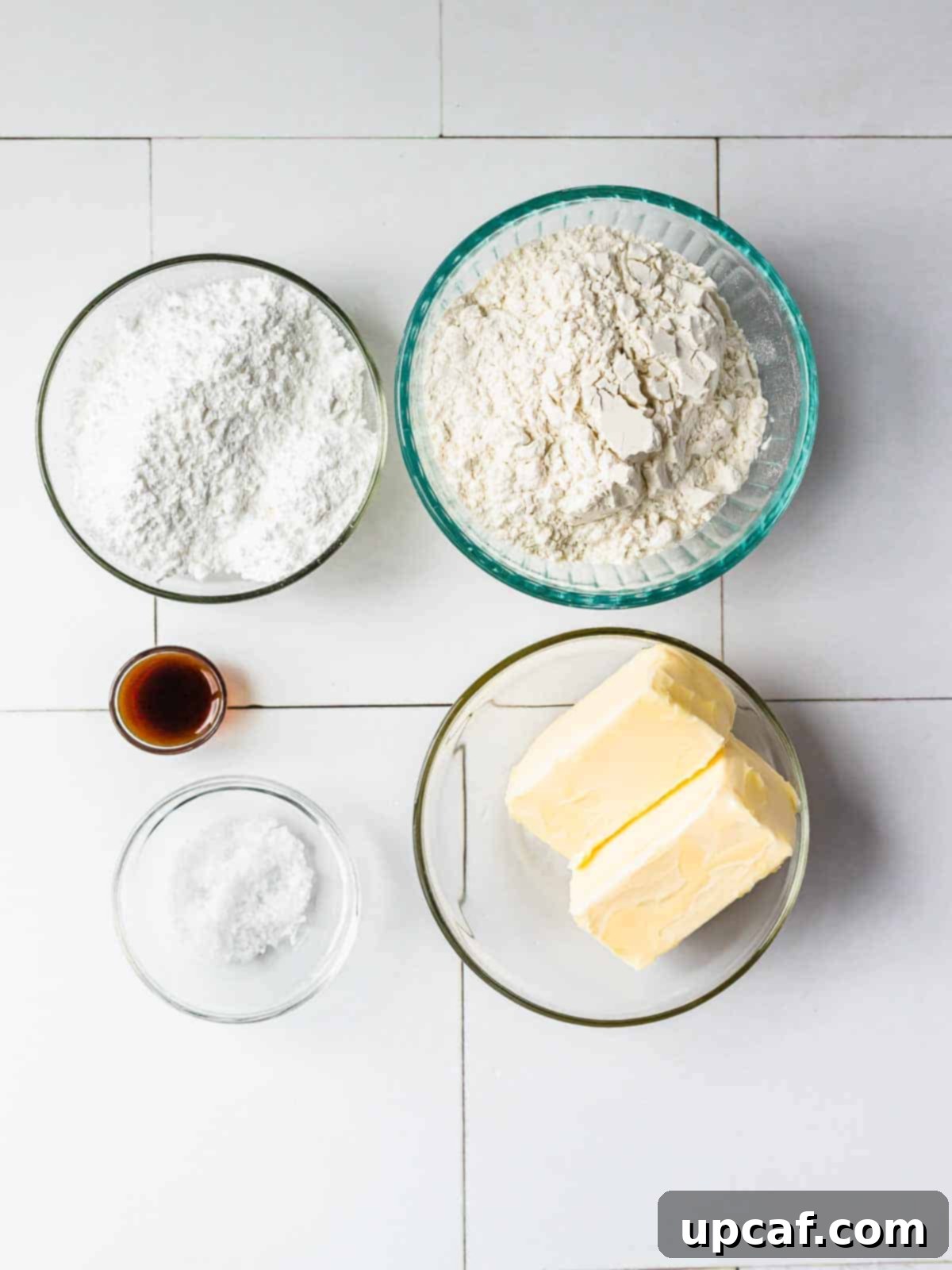 ingredients of danish butter cookies
