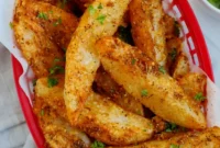 Perfectly Crispy Potato Wedges