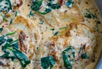 Delicious Creamy Tuscan Chicken