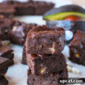 Chocolate Avocado Brownies