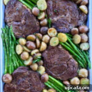 Steak and Potato with Asparagus Recipe