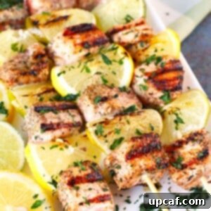 Zesty Salmon Kebabs 5 Salmon Skewers Recipe With Citrus
