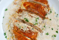 Velvety Caesar Chicken