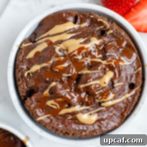 Chocolate Peanut Butter Banana Oatmeal Bake 11 Chocolate peanut butter baked oats.