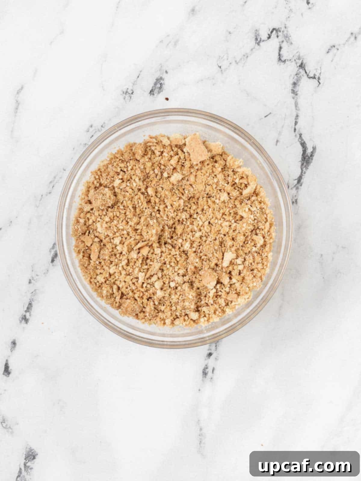 crushed graham crackers