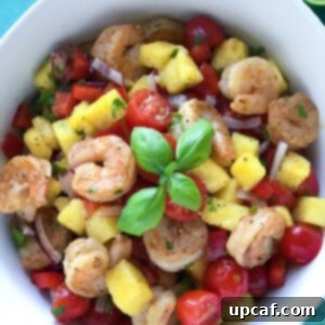 This Pineapple Shrimp Salad is so delicious
