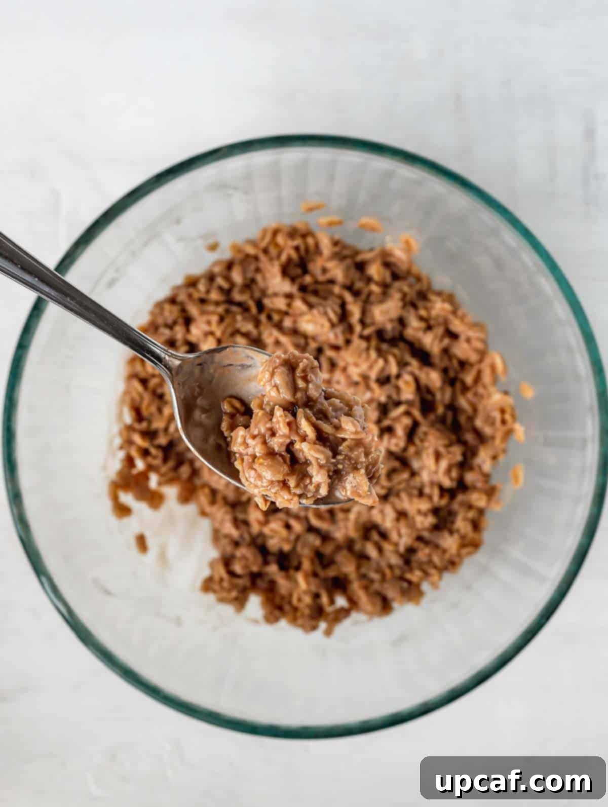 chocolate oats after soaking overnight