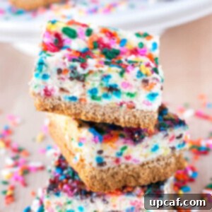 Easy Funfetti Cheesecake Bars Recipe
