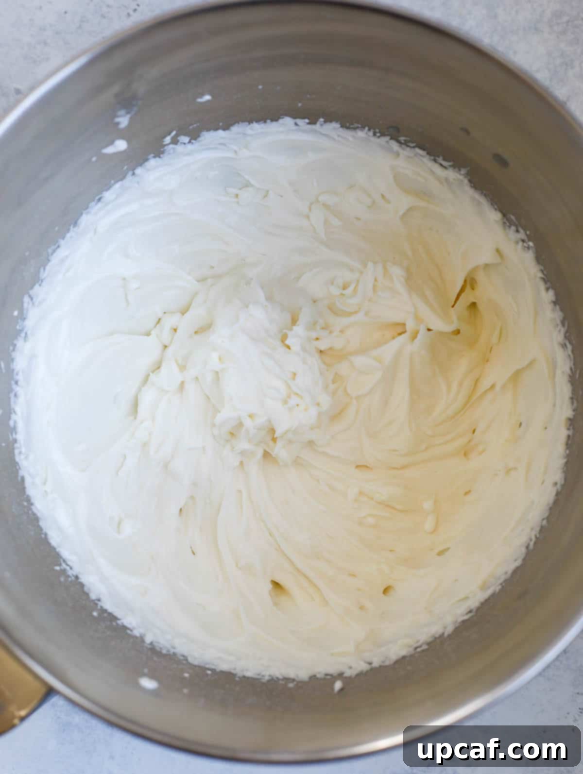 mixture of the sugar and ghee creamed up in a mixing bowl