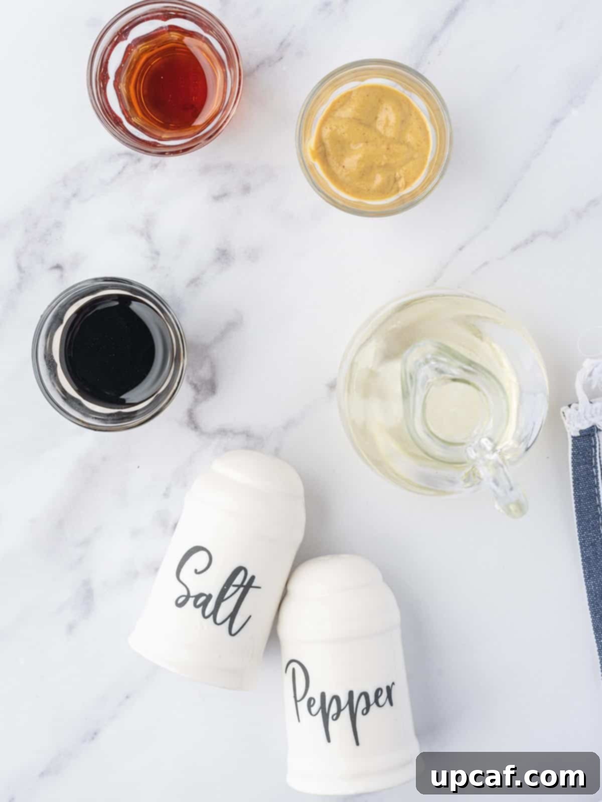 Vibrant Strawberry Grilled Chicken Salad 4 Ingredients needed for balsamic salad dressing.