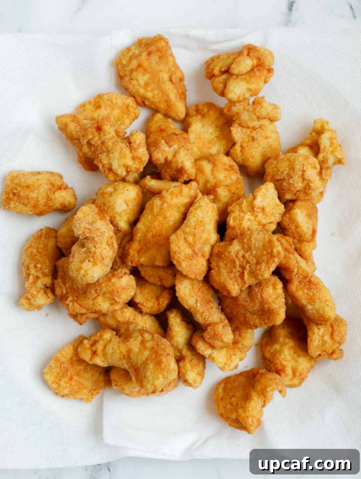 Crafting Delicious Sweet and Sour Chicken at Home 7 Crispy chicken for sweet and sour.