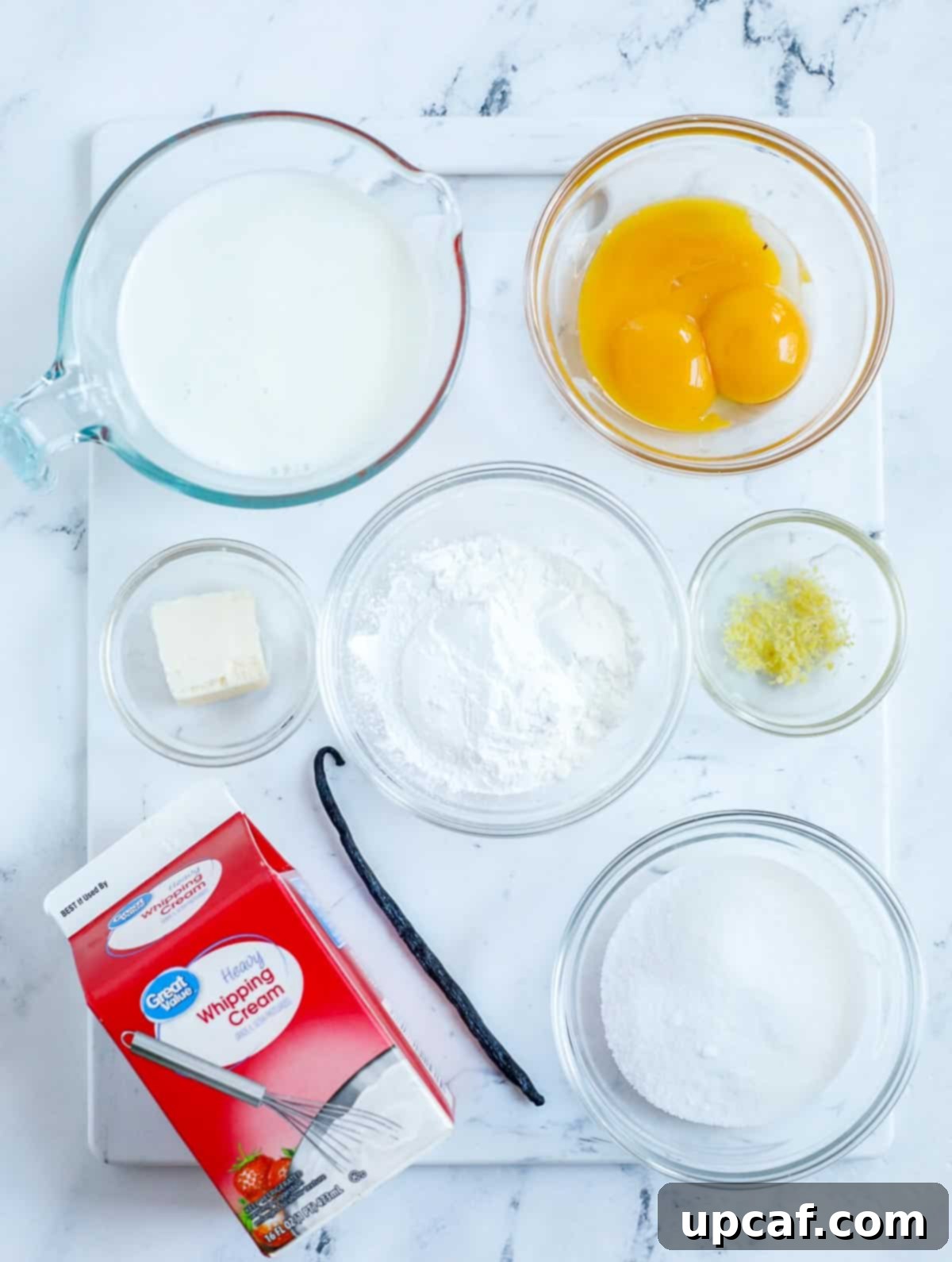 The Secret to Silky Crème Pâtissière 4 creme patissiere ingredients