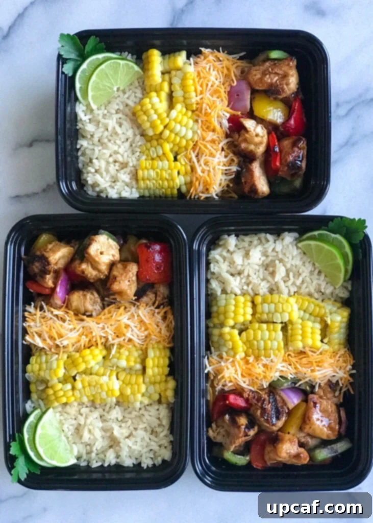 Sweet & Savory Grilled Teriyaki Chicken 3 Close-up of freshly grilled teriyaki chicken and colorful vegetable skewers, garnished with sesame seeds