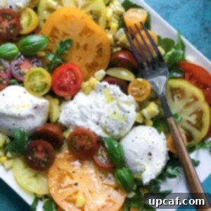 Burrata Tomato Bliss 5 Delicious and Colorful Tomato and Burrata Spring Salad